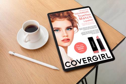 covergirl ad