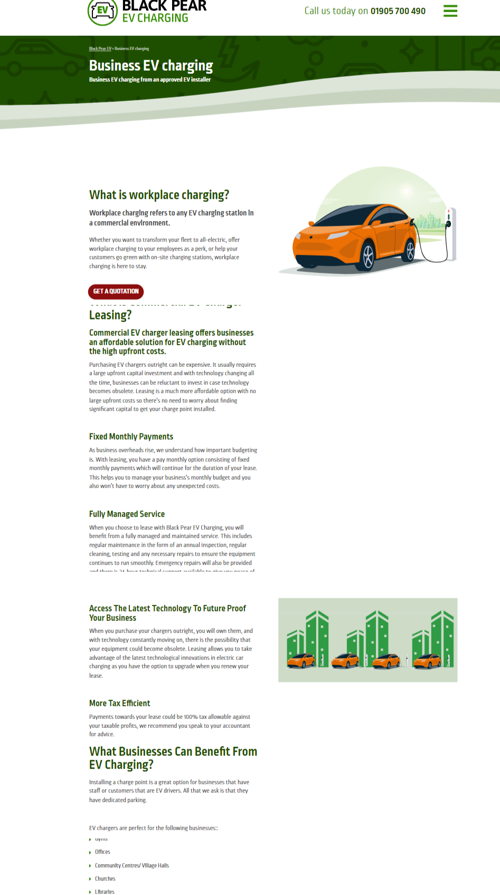 business ev charging